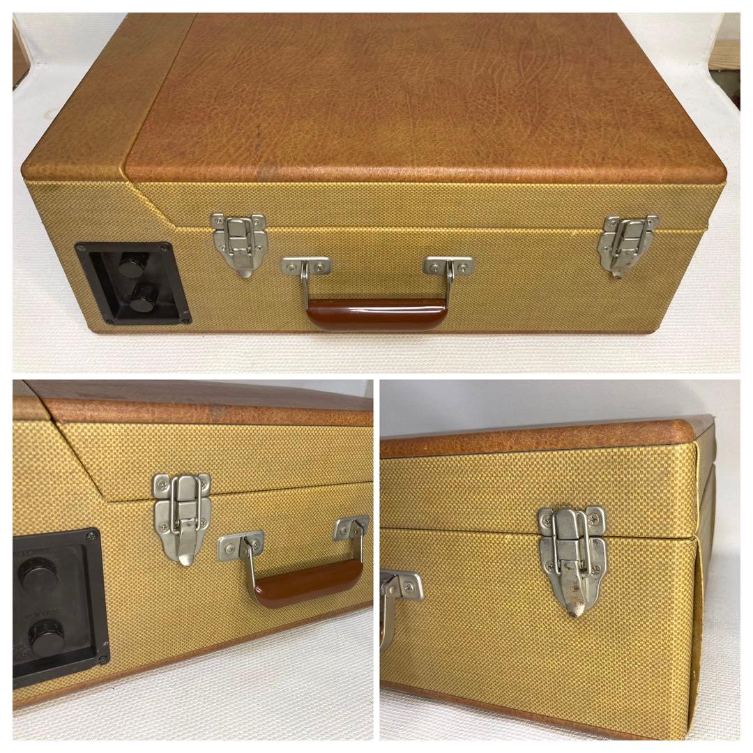 レコードプレイヤー　Crosley cr89 トランク型　ジャンク