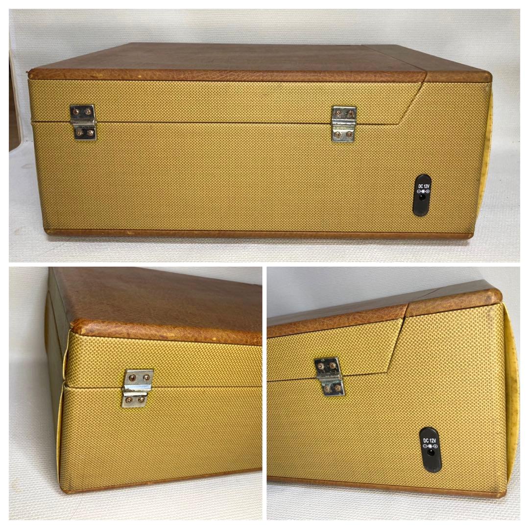 レコードプレイヤー　Crosley cr89 トランク型　ジャンク