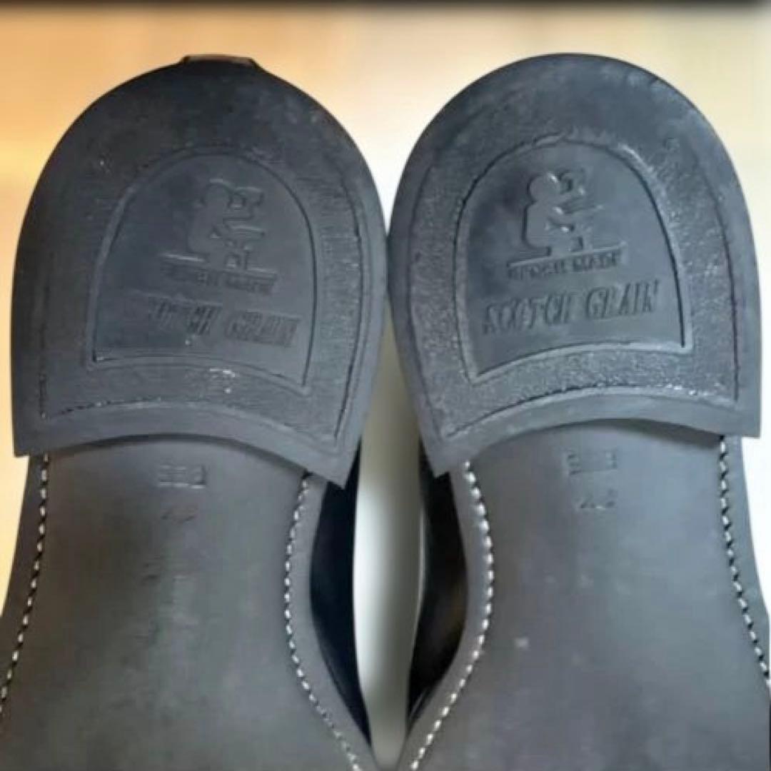 スコッチグレイン　ストレートチップ　27.5センチ