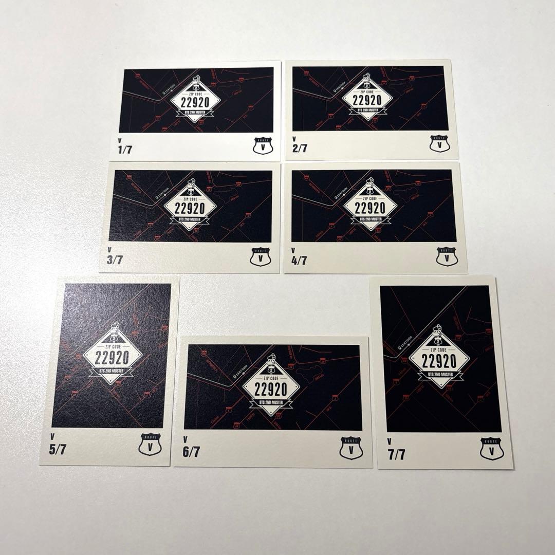 【公式】BTS テヒョン テテ V 2nd muster 22920 ミニフォト