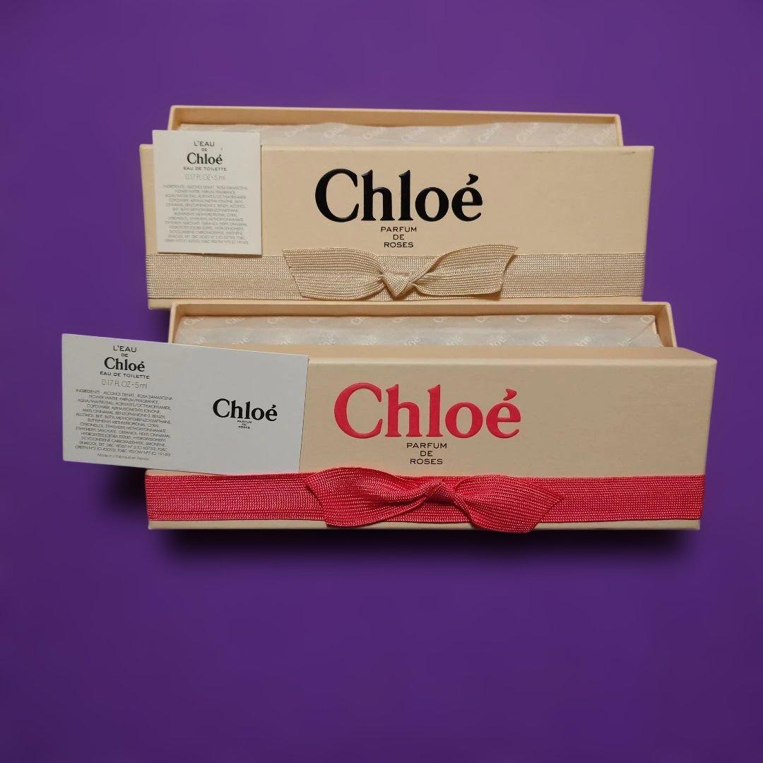 Chloé 香水　パルファムドローゼ ミニボトル5本入セットx 2点