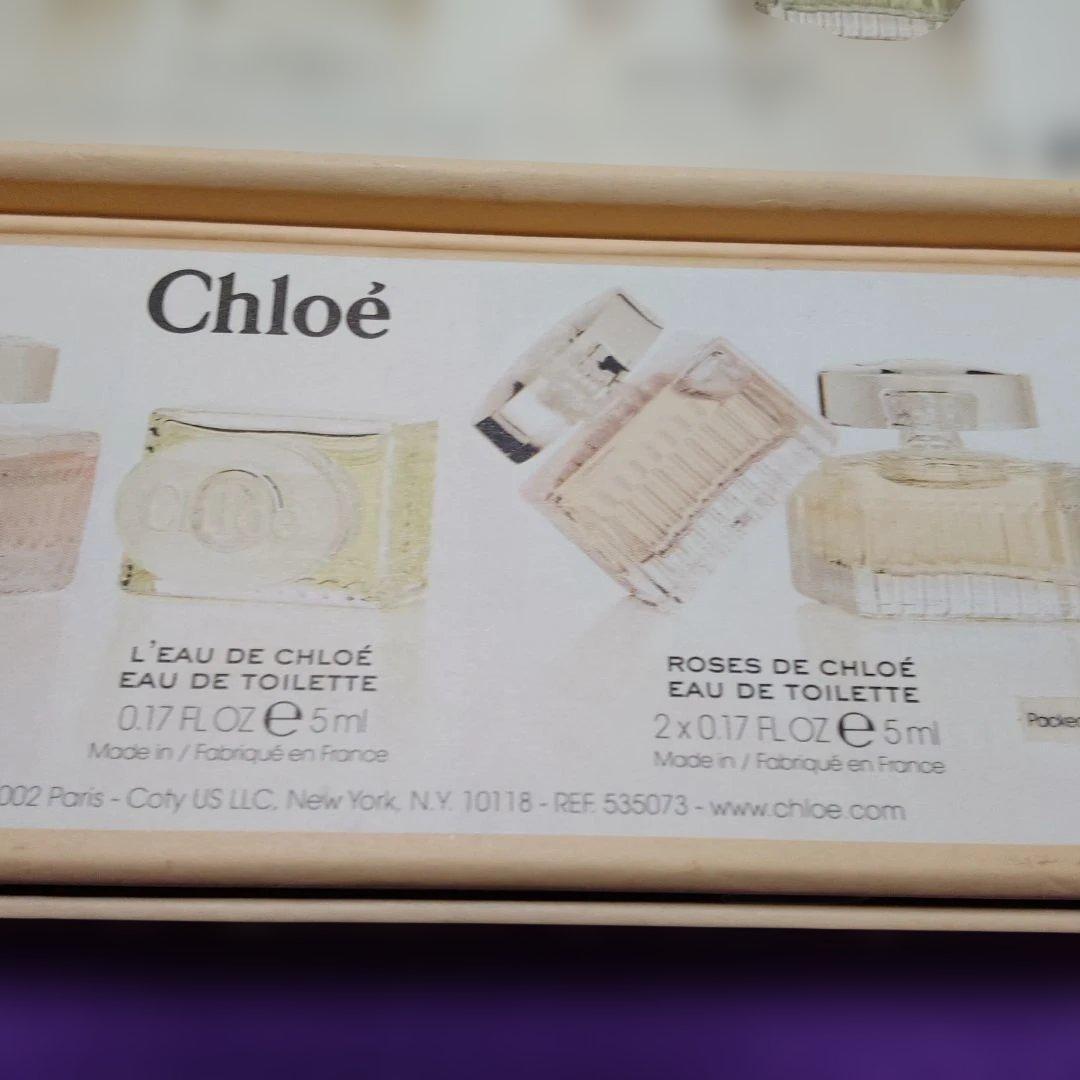 Chloé 香水　パルファムドローゼ ミニボトル5本入セットx 2点