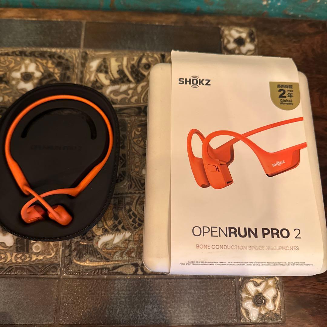 【中古】SHOKZ OPENRUN PRO 2 骨伝導イヤフォン