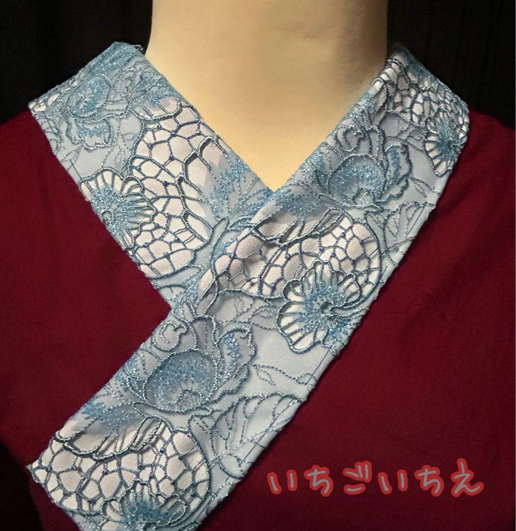 4mam♡様　半襦袢、お裾除けセット　筒袖、半衿、簡易衣紋抜き付き