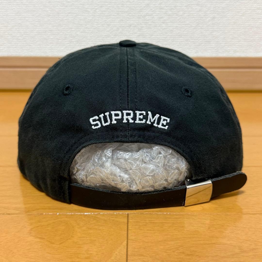 Supreme S Logo 6-Panel ブラック 15ss
