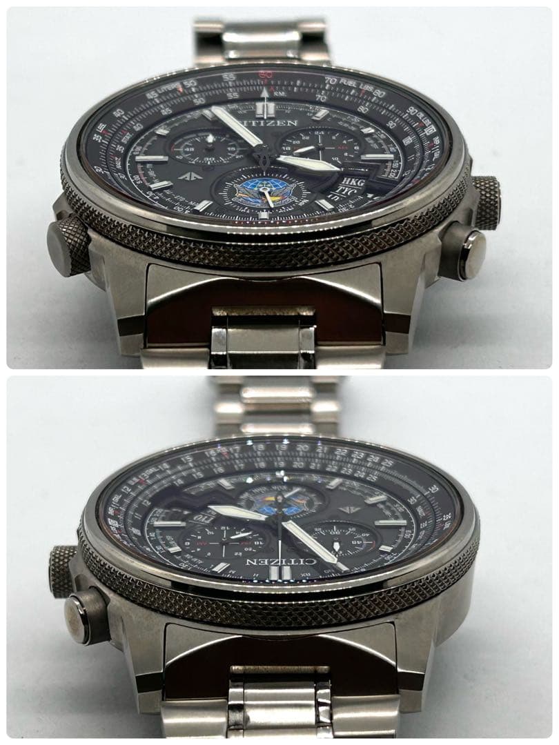 稼働 CITIZEN H610-T019382 ブルーインパルス エコドライブ