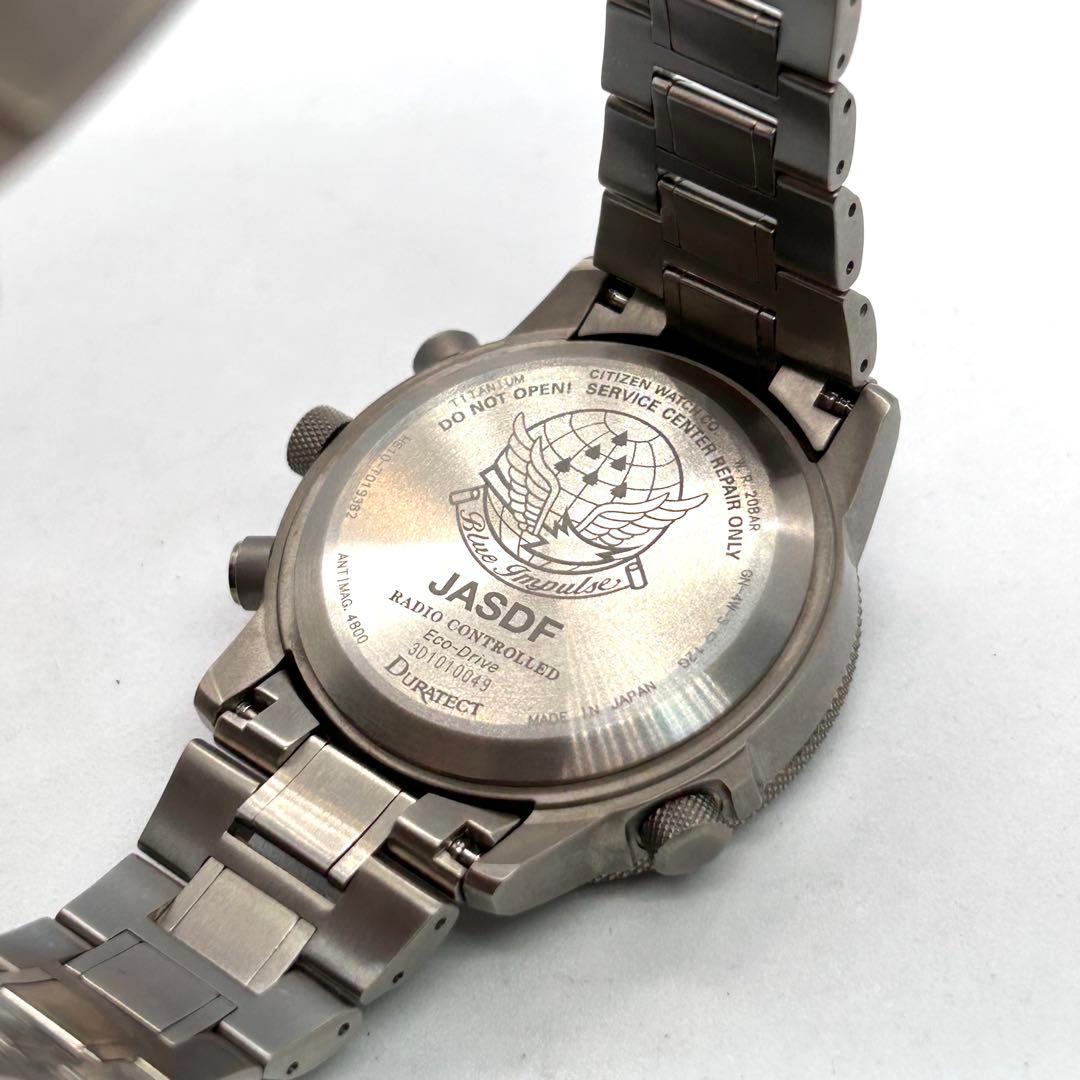 稼働 CITIZEN H610-T019382 ブルーインパルス エコドライブ