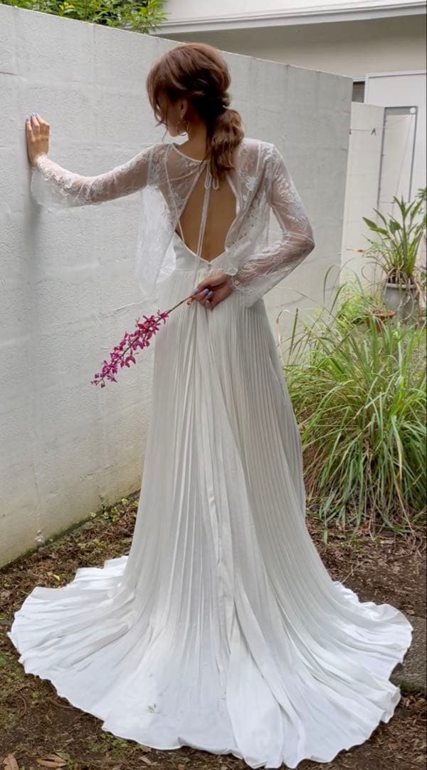 【DRESS PRODUCTION】ボレロ付きプリーツキャミソールドレス