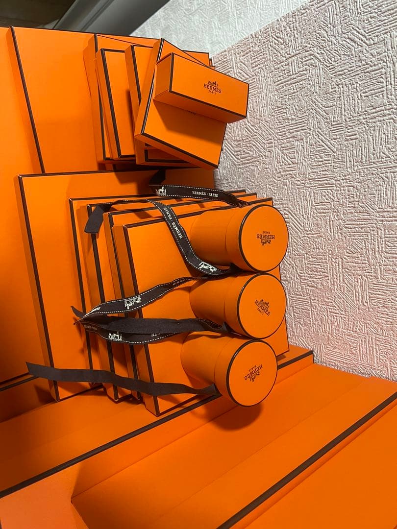 HERMES ギフトボックス セット オレンジ