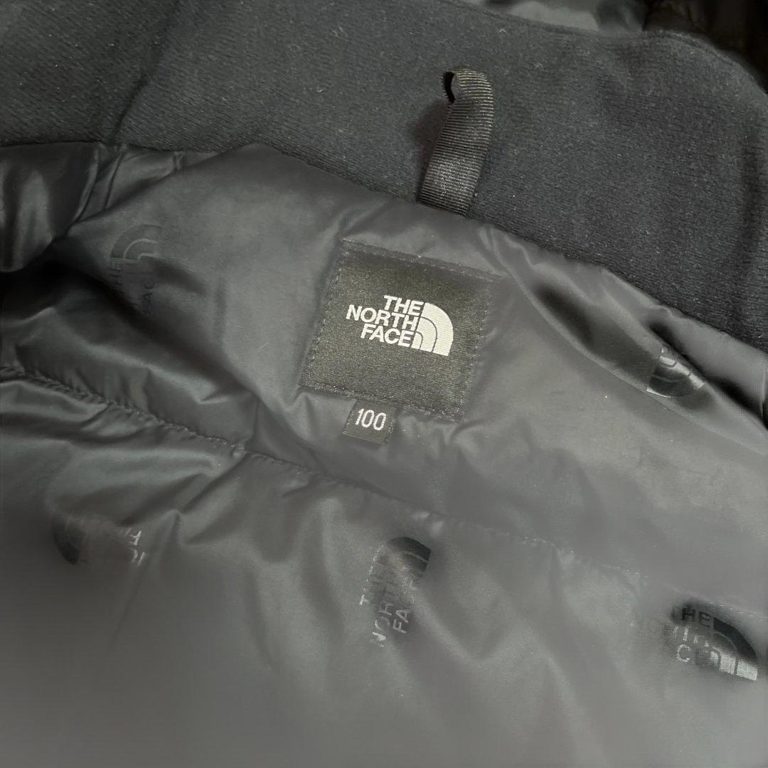 スノーワンピース　ノースフェイス　カーキ　キッズ　100　スノーウェア