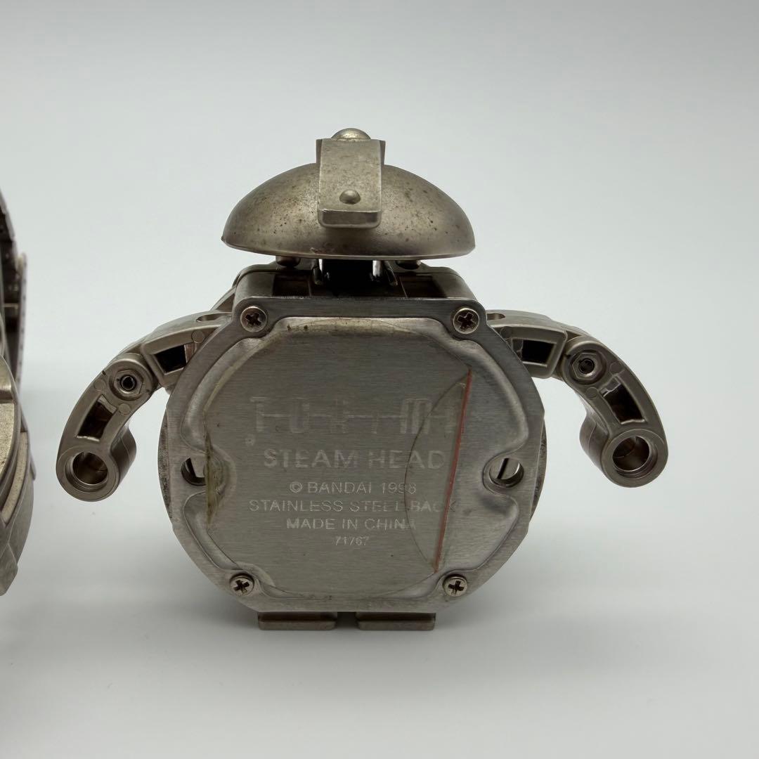 BANDAI バンダイ TOKIMA トキマ シルバー デジタル腕時計