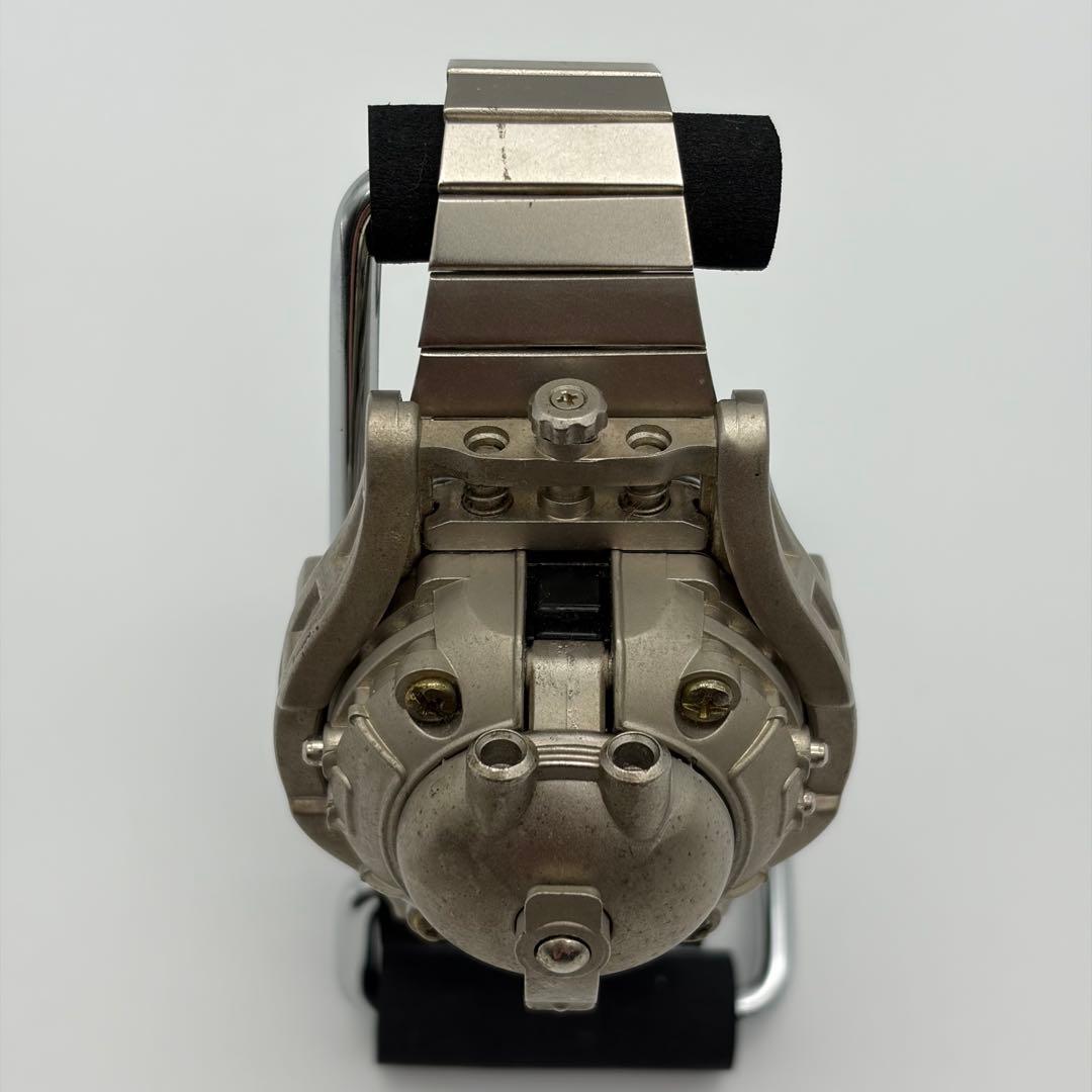 BANDAI バンダイ TOKIMA トキマ シルバー デジタル腕時計