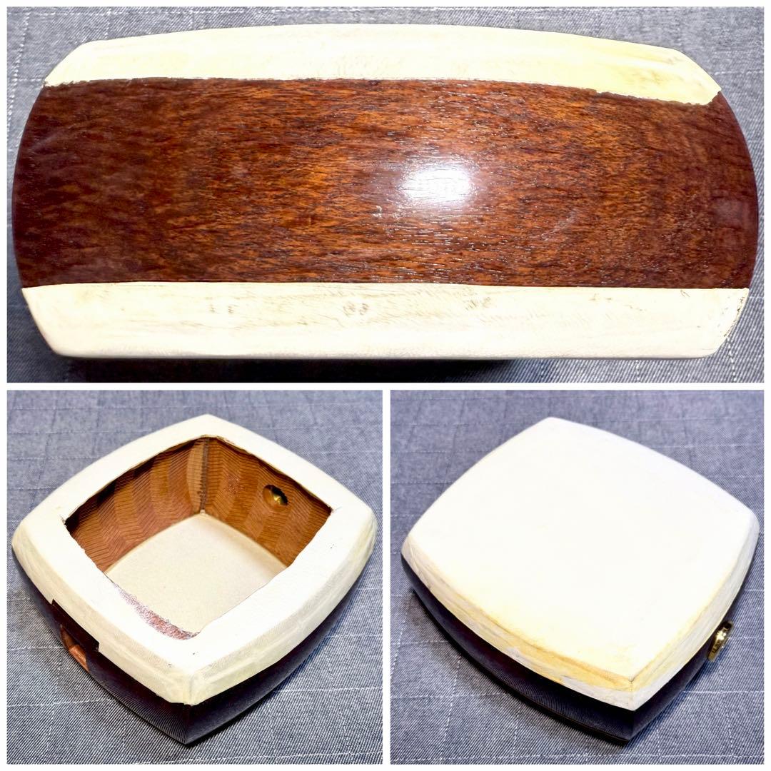 【虎杢】津軽三味線 金細 K9 綾杉胴 極上 トチ 紅木 糸巻 胴掛 美品 太棹