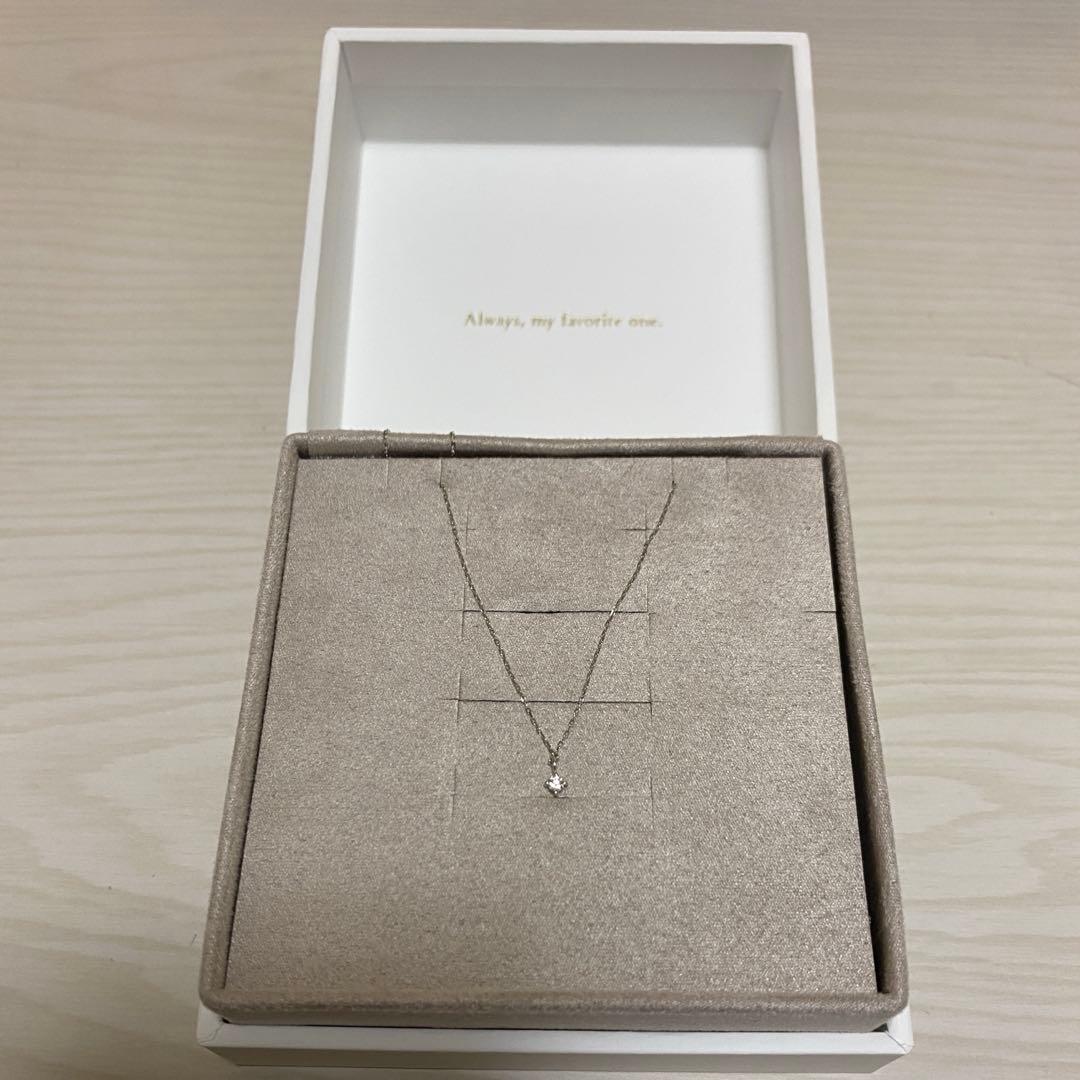 ete ダイヤモンドネックレス 10k