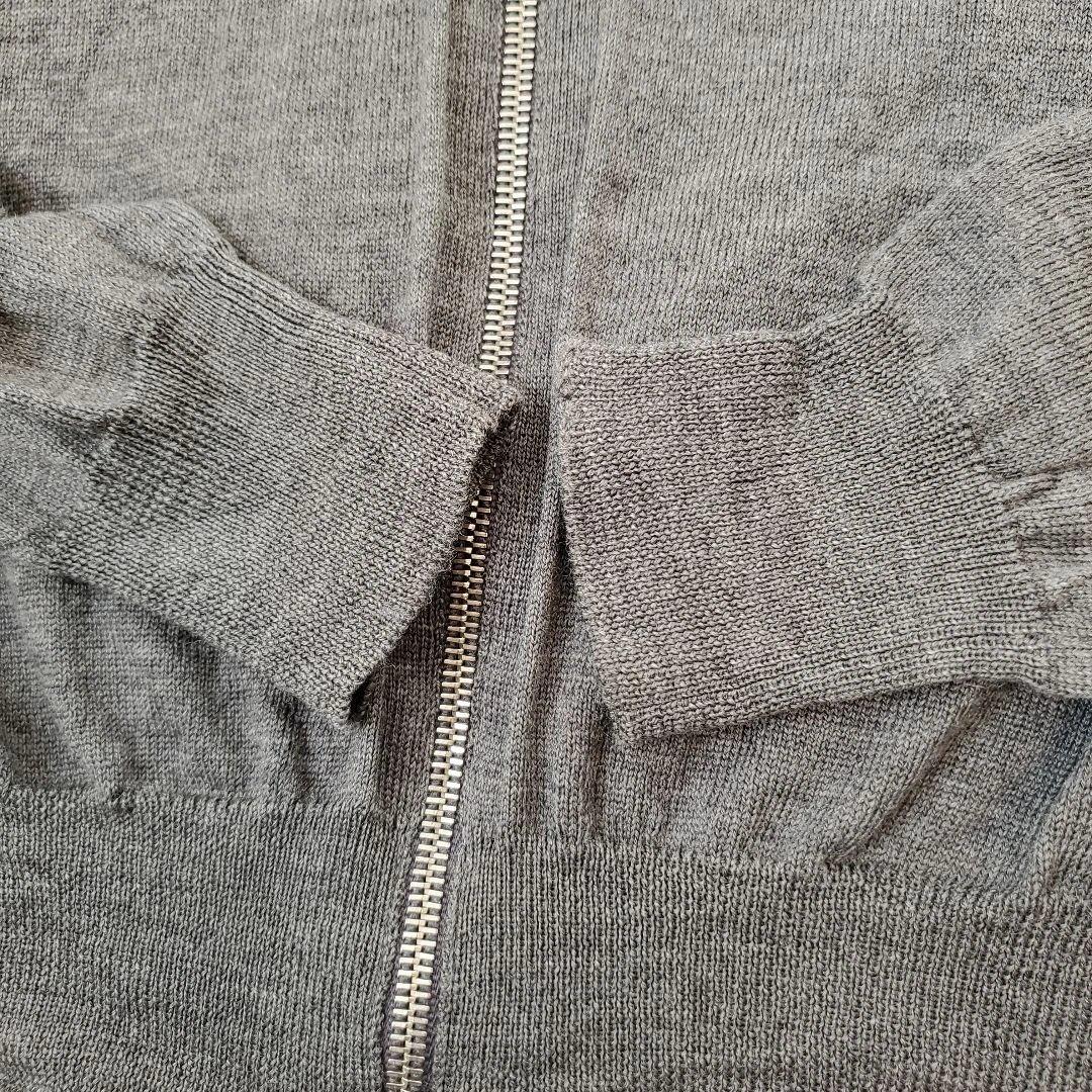 ⭐良品⭐2008aw Dior HOMME ドライバーズニット ジップアップ