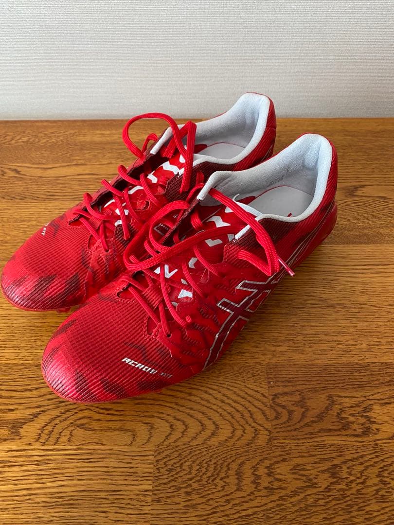 サッカースパイクアシックス27.５　2足セット