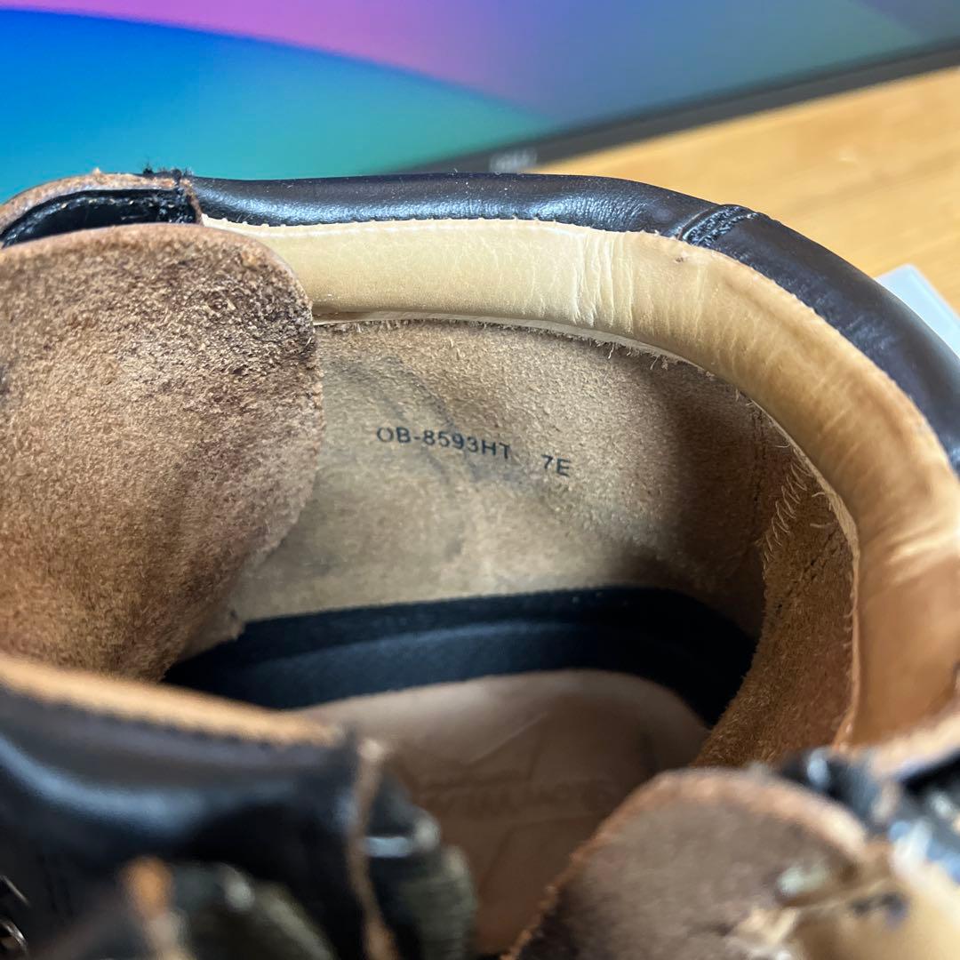 8593H │ クロムエクセルレザープレーンMIDブーツ スローウェアライオン