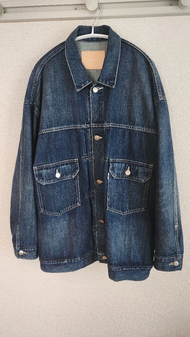 ジャケット・アウター Graphpaper SelvagDenimJacket DARK FADE