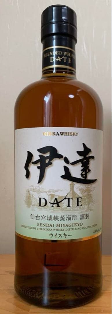 ヴェル ニッカ伊達 ウイスキー 700ml 43%７本セット