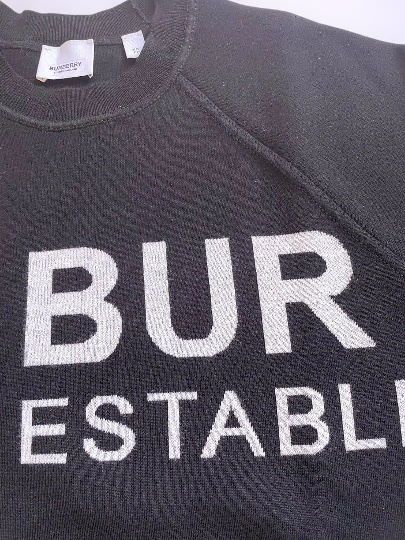 BURBERRY ホースフェリー クルーネックニット XS