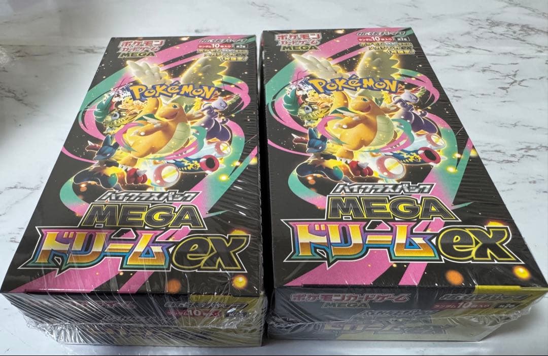 ポケモン MEGAドリームex シュリンク付き 新品未開封