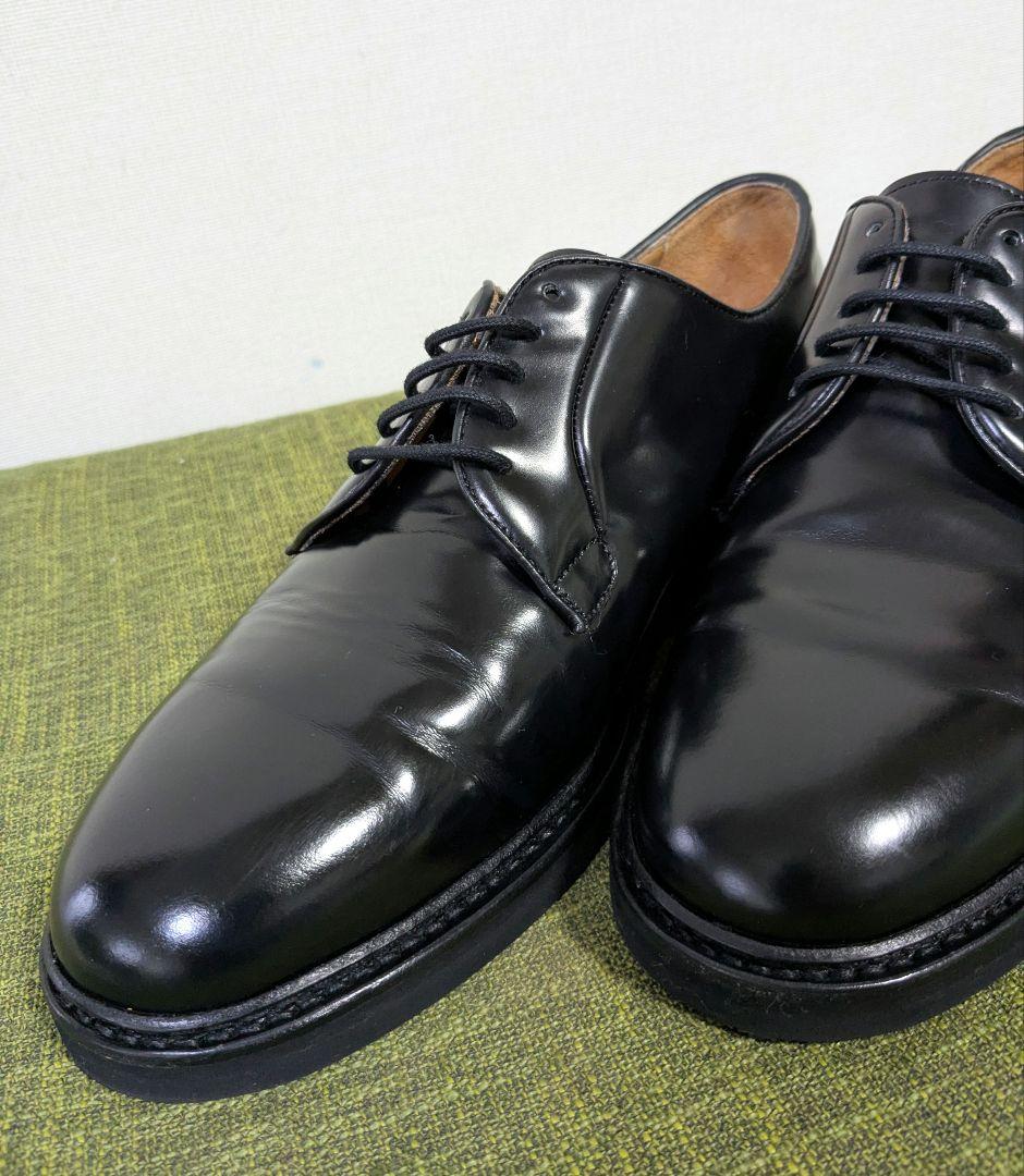 【極美品】Berwick 4406 プレーントゥ ブラック UK6 25.5cm