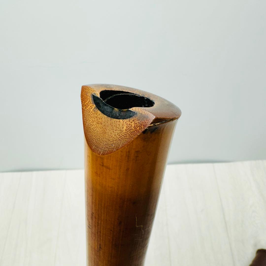 尺八　レトロ　竹琳　曙山　全長　約54cm
