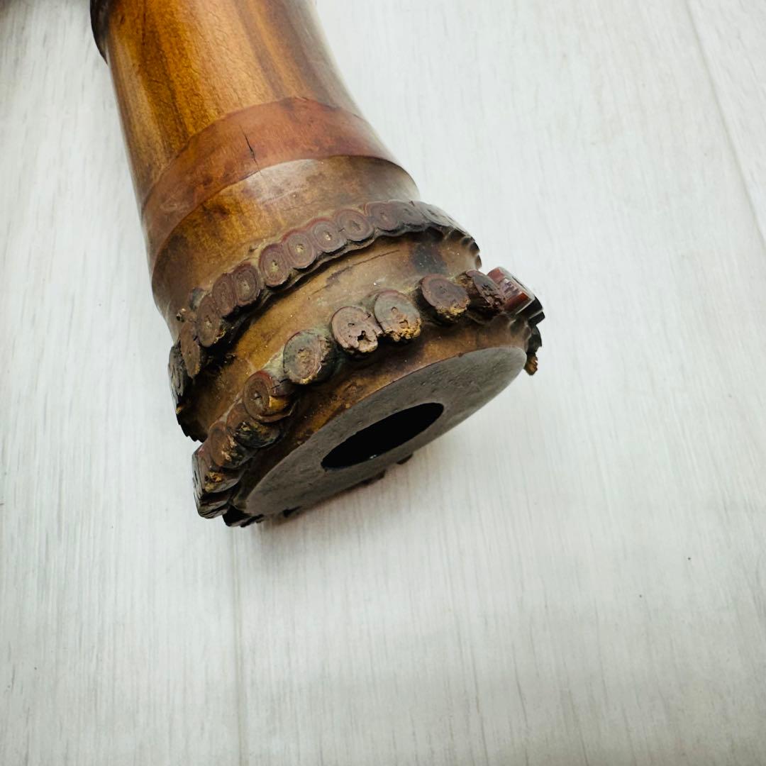 尺八　レトロ　竹琳　曙山　全長　約54cm