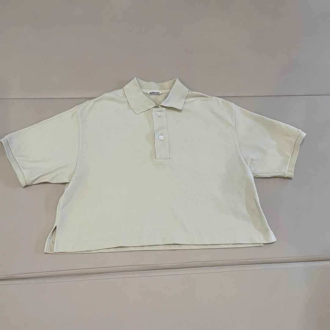 2023ss AURALEE オーラリー　半袖　ポロシャツ
