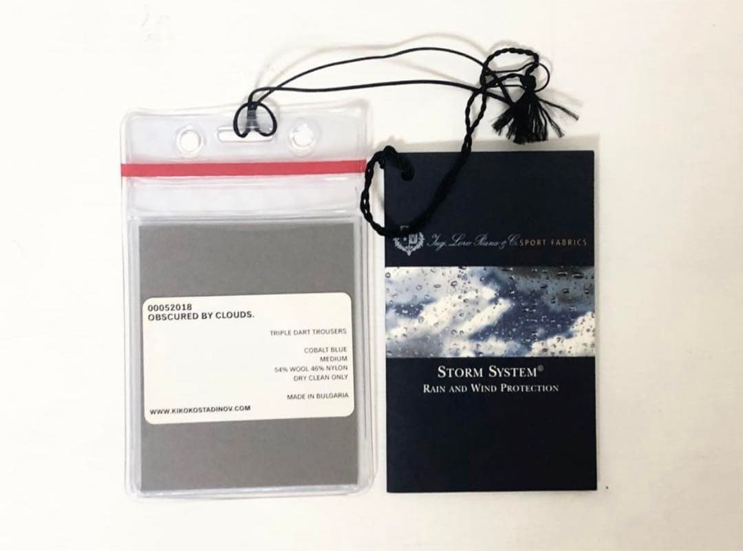 パンツ KIKO KOSTADINOV TRIPLE DART TROUSERS