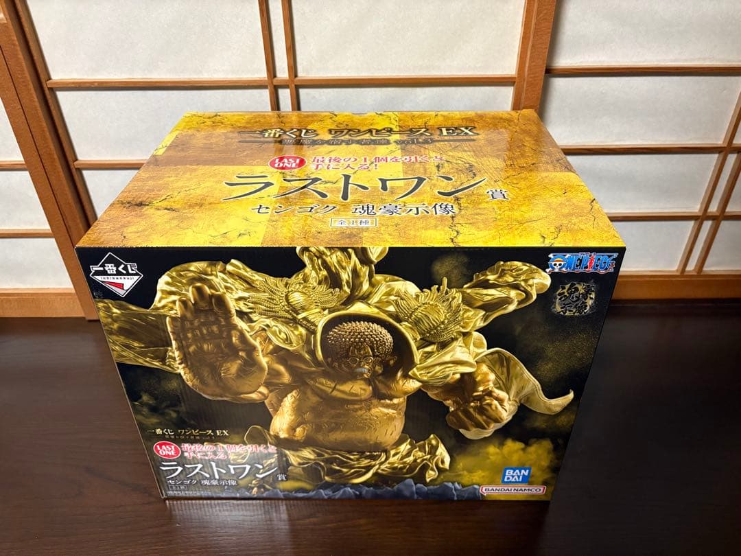 一番くじ ワンピースEX ラストワン賞 センゴク 魂豪示像 フィギュア