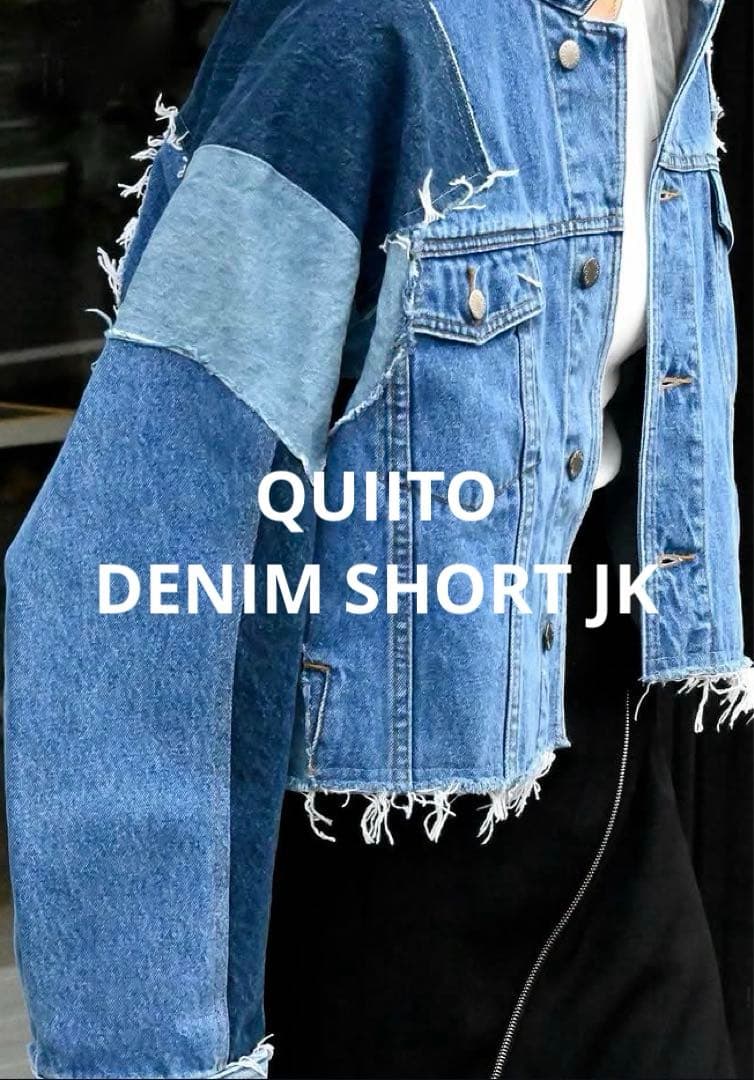 ◆出品2/28まで◆キート QUIITO DENIM SHORT ジャケット