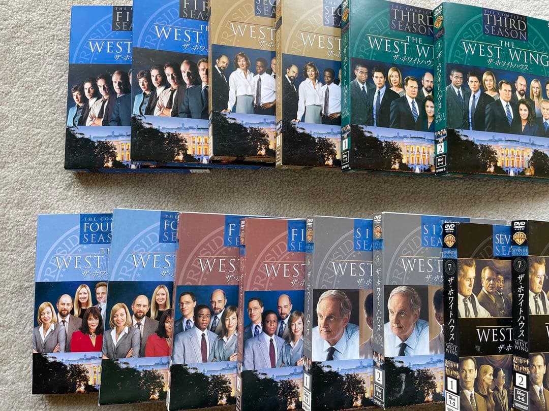 ザ・ホワイトハウス シーズン1-7 コンプリートDVD BOX〈初回限定生産・…