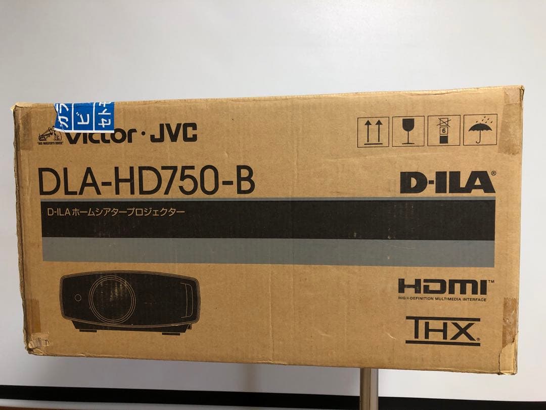 JVC ビクター DLA-HD750(B) プロジェクターランプ使用116h元箱