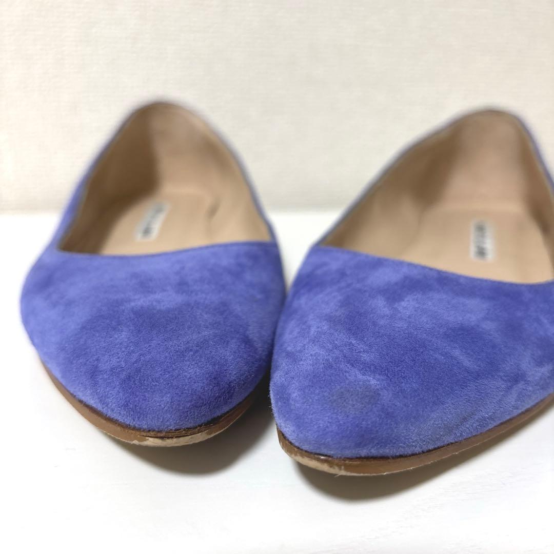 MANOLO BLAHNIK マノロブラニク　スエード　パンプス 36