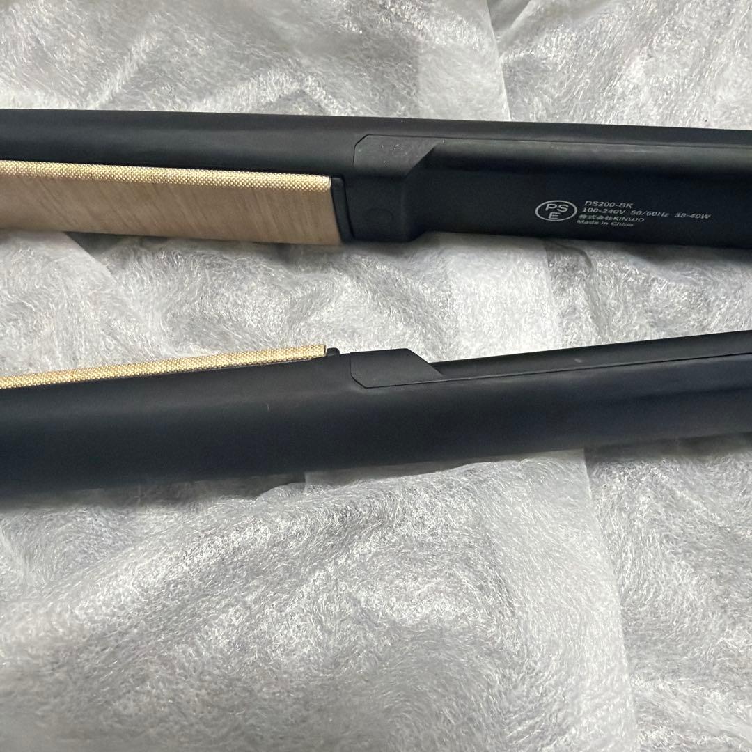 KINUJO ストレートヘアアイロン ブラック　DS200