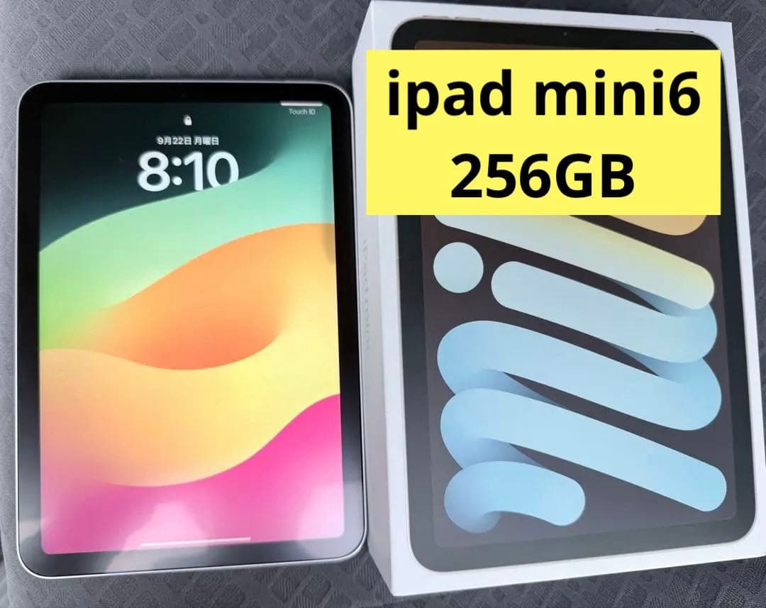 Apple iPad mini (第6世代) 256GB Wi-Fi シルバー