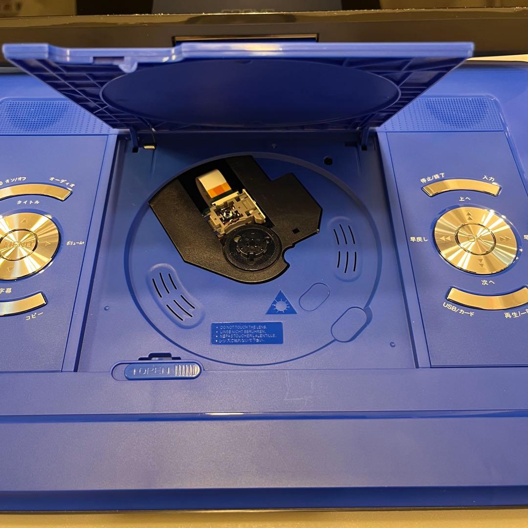 大画面ポータブルDVDプレイヤーCOOAU CU-121 15.6インチ