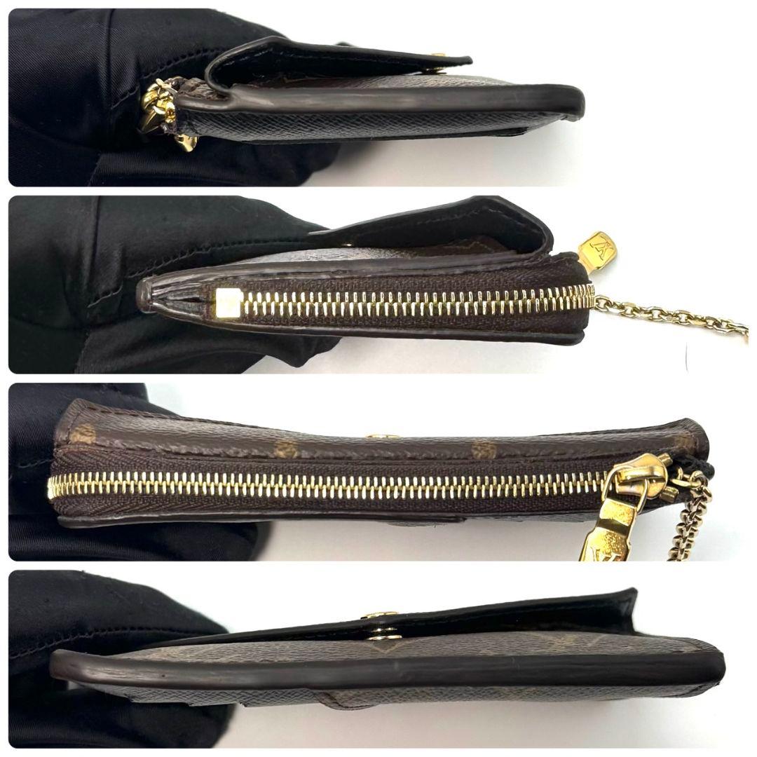 超極美品 ルイヴィトン モノグラム ポルトカルト レクト ヴェルソ 小銭 財布