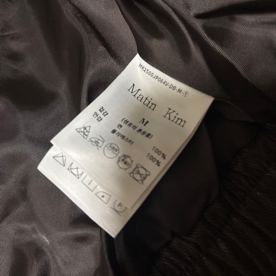 n*7様 【韓国購入】matinkim マーティンキム　ジャケット　アウター ブ