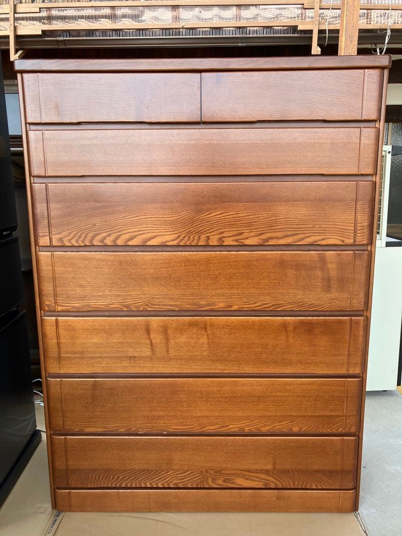 7段 木製 箪笥