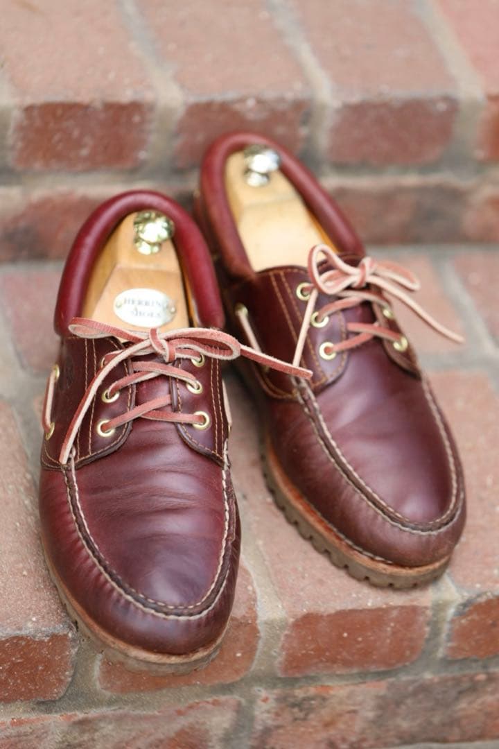 わ*。様 ティンバーランド　スリーアイ　3eye クラシックラグ　バーガンディ