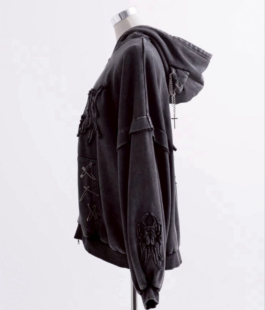 『REFLEM/レフレム』猫耳ZIPパーカー/ジップアップパーカー