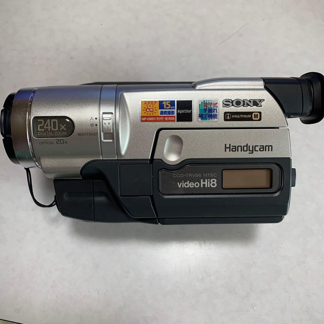 訳あり品　SONY VideoHi8 Handycam CCD-TRV96