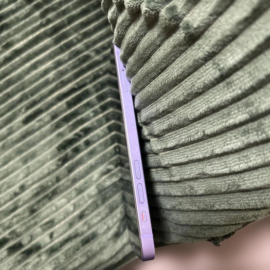 Apple iPhone 12 128GB パープル ケーブルなし 【美品】