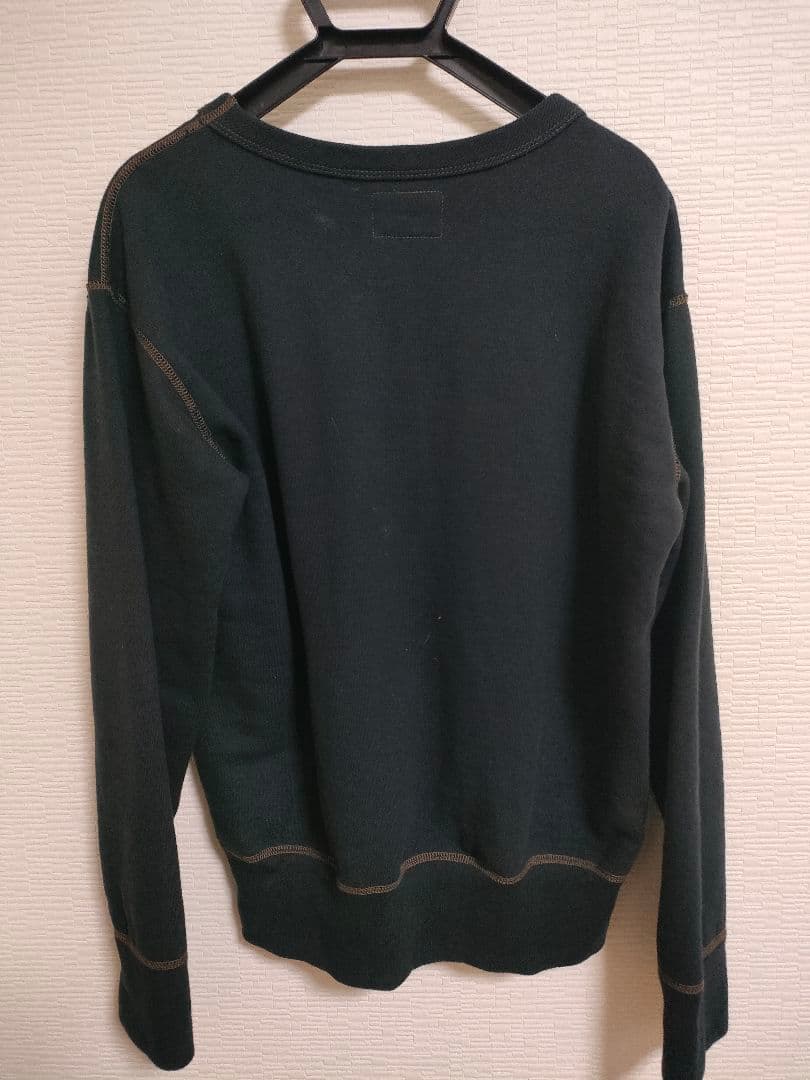 リアルマッコイズ　Buco ブラック 裏起毛スウェット Mサイズ