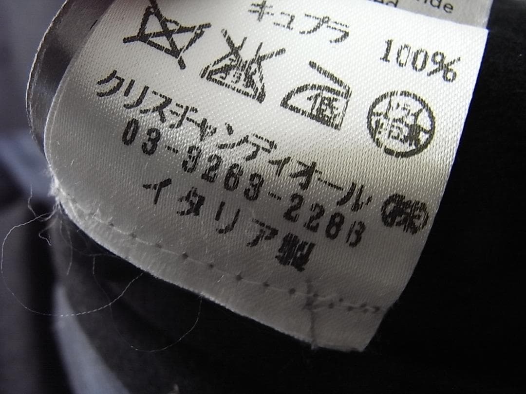 専用size40☆極美品☆ディオールオム カシミア混ダッフルコート ショート丈