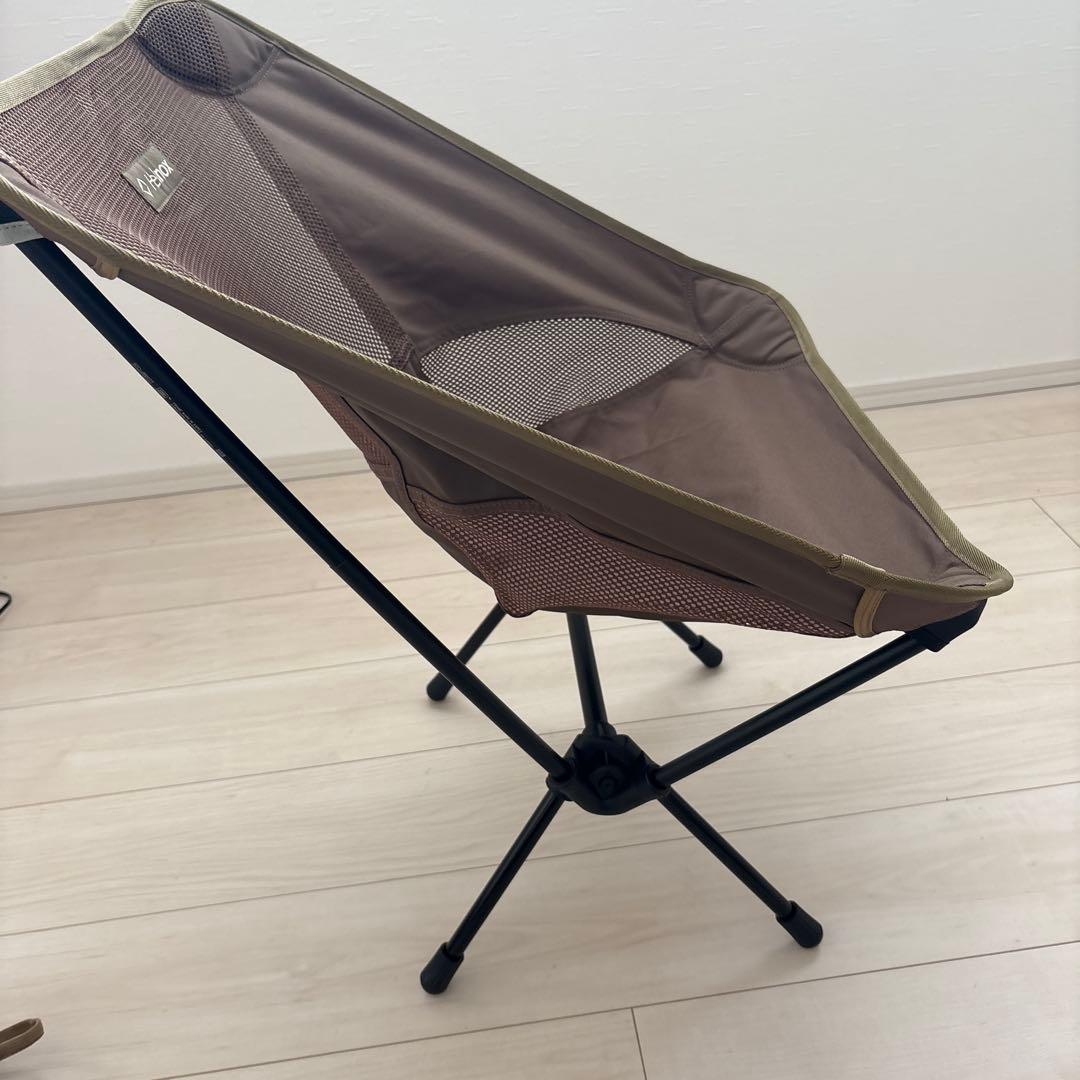 Helinox アウトドアチェア チェアワン　メッシュ　コヨーテ