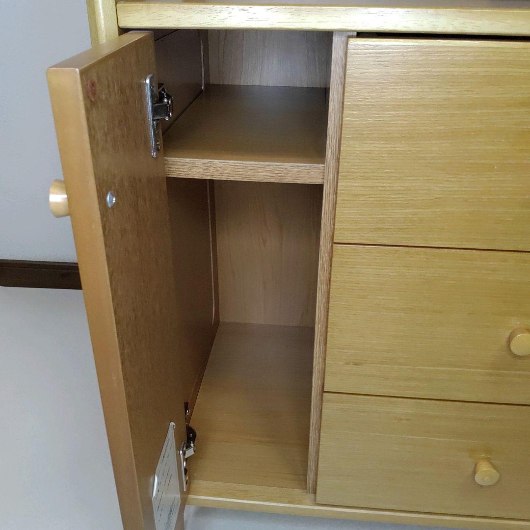 カリモク家具 電話台 レンジ台 キャビネットマルチチェスト