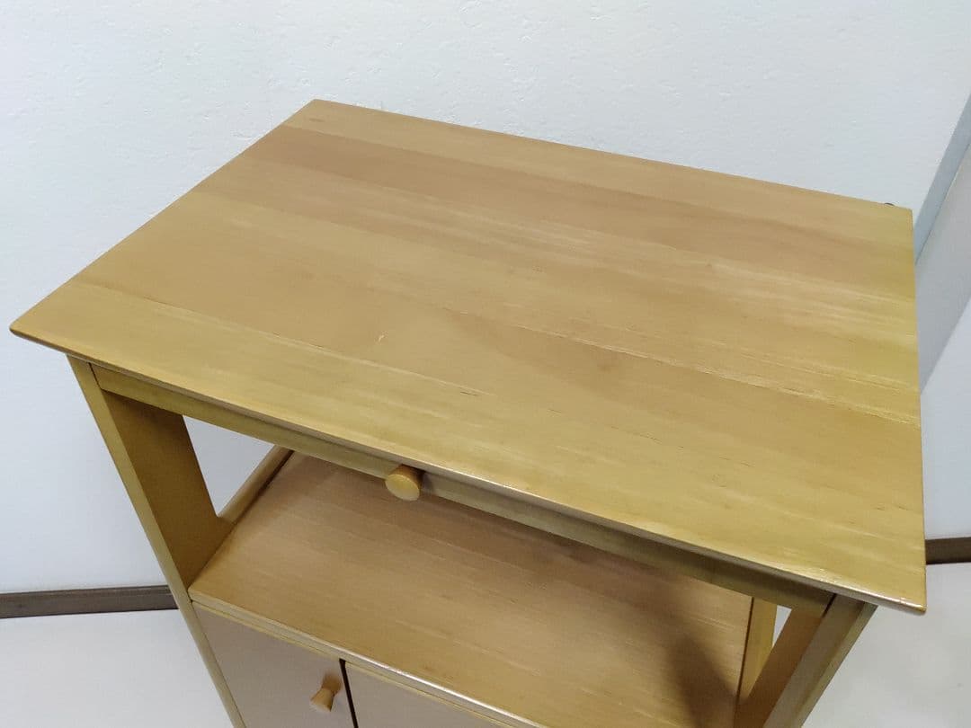 カリモク家具 電話台 レンジ台 キャビネットマルチチェスト